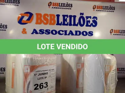 LOTE 263 - 20 LITROS DE ESPUMA HIGIENIZADORA PARA ANTISSEPSIA INSTANTÂNEA DAS MÃOS. (NO ESTADO, LEILÃO NÃO TEM GARANTIA E NEM DEVOLUÇÃO, SUJEITO A POSSÍVEIS AVARIAS VISÍVEIS/OCULTAS E/OU AUSÊNCIA DE COMPONENTES).