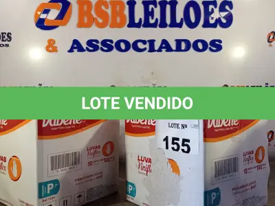 LOTE 155 - 02 CAIXAS COM LUVAS VINIFLEX TAMANHO P 7” SÃO 2.000 LUVAS NO TOTAL. (NO ESTADO, LEILÃO NÃO TEM GARANTIA E NEM DEVOLUÇÃO, SUJEITO A POSSÍVEIS AVARIAS VISÍVEIS/OCULTAS E/OU AUSÊNCIA DE COMPONENTES).