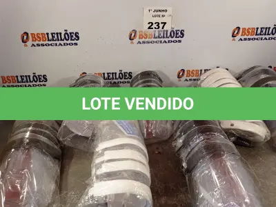 LOTE 237 - 01 LOTE COM GRANDE QUANTIDADE DE MASCARAS DE PROTEÇÃO. (NO ESTADO, LEILÃO NÃO TEM GARANTIA E NEM DEVOLUÇÃO, SUJEITO A POSSÍVEIS AVARIAS VISÍVEIS/OCULTAS E/OU AUSÊNCIA DE COMPONENTES).