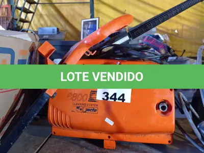 LOTE 344 - 01 LAVADORA DE ALTA PRESSÃO MARCA JACTO 110V. (NO ESTADO, LEILÃO NÃO TEM GARANTIA E NEM DEVOLUÇÃO, SUJEITO A POSSÍVEIS AVARIAS VISÍVEIS/OCULTAS E/OU AUSÊNCIA DE COMPONENTES).