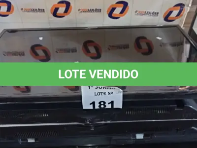 LOTE 181 - 05 TVS MARCAS E MODELOS DIVERSOS PARA RETIRADA DE PEÇAS. (NO ESTADO, LEILÃO NÃO TEM GARANTIA E NEM DEVOLUÇÃO, SUJEITO A POSSÍVEIS AVARIAS VISÍVEIS/OCULTAS E/OU AUSÊNCIA DE COMPONENTES).