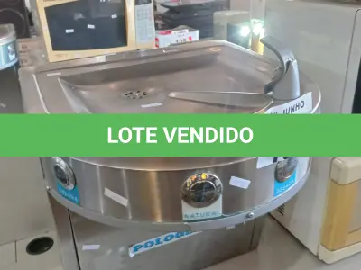 LOTE 184 - 01 BEBEDOURO DE PAREDE MARCA POLOGEL. (NO ESTADO, LEILÃO NÃO TEM GARANTIA E NEM DEVOLUÇÃO, SUJEITO A POSSÍVEIS AVARIAS VISÍVEIS/OCULTAS E/OU AUSÊNCIA DE COMPONENTES).