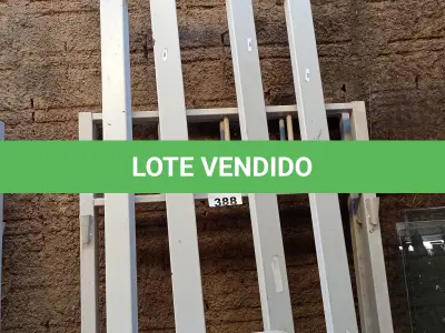 LOTE 388 - 01 CAMA BELICHE EM METAL SEM OS TRADO E COLCHÃO. (NO ESTADO, LEILÃO NÃO TEM GARANTIA E NEM DEVOLUÇÃO, SUJEITO A POSSÍVEIS AVARIAS VISÍVEIS/OCULTAS E/OU AUSÊNCIA DE COMPONENTES).