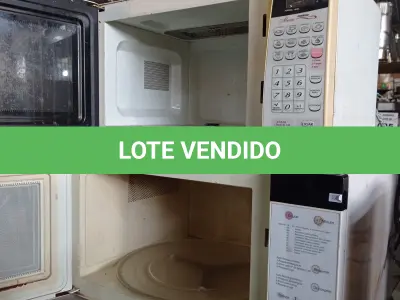 LOTE 107 - 02 MICRO-ONDAS, 01 PANIFICADORA E 01 PANELA ELÉTRICA MARCAS E MODELOS DIVERSOS PARA RETIRADA DE PEÇAS. (NO ESTADO, LEILÃO NÃO TEM GARANTIA E NEM DEVOLUÇÃO, SUJEITO A POSSÍVEIS AVARIAS VISÍVEIS/OCULTAS E/OU AUSÊNCIA DE COMPONENTES).