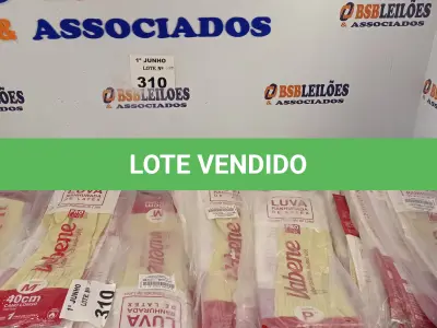 LOTE 310 - 01 LOTE COM GRANDE QUANTIDADE DE LUVAS RANHURADA TAMANHOS DIVERSOS. (NO ESTADO, LEILÃO NÃO TEM GARANTIA E NEM DEVOLUÇÃO, SUJEITO A POSSÍVEIS AVARIAS VISÍVEIS/OCULTAS E/OU AUSÊNCIA DE COMPONENTES).