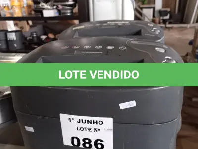 LOTE 086 - 02 FRAGMENTADORAS DE PAPEL. (NO ESTADO, LEILÃO NÃO TEM GARANTIA E NEM DEVOLUÇÃO, SUJEITO A POSSÍVEIS AVARIAS VISÍVEIS/OCULTAS E/OU AUSÊNCIA DE COMPONENTES).