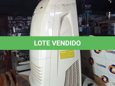 LOTE 288 - 01 AR CONDICIONADO PORTÁTIL MARCA GREE 12.000BTU 127V. (NO ESTADO, LEILÃO NÃO TEM GARANTIA E NEM DEVOLUÇÃO, SUJEITO A POSSÍVEIS AVARIAS VISÍVEIS/OCULTAS E/OU AUSÊNCIA DE COMPONENTES).