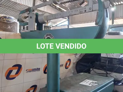 LOTE 176 - 01 BALANÇA MARCA BRIÃO CAPACIDADE 150KG. (NO ESTADO, LEILÃO NÃO TEM GARANTIA E NEM DEVOLUÇÃO, SUJEITO A POSSÍVEIS AVARIAS VISÍVEIS/OCULTAS E/OU AUSÊNCIA DE COMPONENTES).