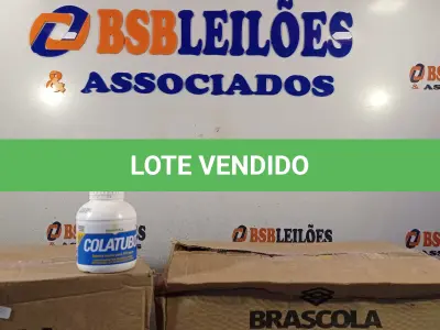 LOTE 093 - 02 CAIXAS COM COLA TUBO ST BRASCOLA 15 FRASCOS CADA. (NO ESTADO, LEILÃO NÃO TEM GARANTIA E NEM DEVOLUÇÃO, SUJEITO A POSSÍVEIS AVARIAS VISÍVEIS/OCULTAS E/OU AUSÊNCIA DE COMPONENTES).