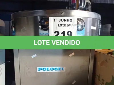 LOTE 219 - 01 BEBEDOURO DE PAREDE MARCA POLOGEL. (NO ESTADO, LEILÃO NÃO TEM GARANTIA E NEM DEVOLUÇÃO, SUJEITO A POSSÍVEIS AVARIAS VISÍVEIS/OCULTAS E/OU AUSÊNCIA DE COMPONENTES).