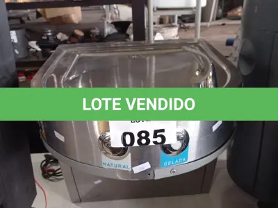 LOTE 085 - 01 BEBEDOURO DE PAREDE MARCA POLOGEL. (NO ESTADO, LEILÃO NÃO TEM GARANTIA E NEM DEVOLUÇÃO, SUJEITO A POSSÍVEIS AVARIAS VISÍVEIS/OCULTAS E/OU AUSÊNCIA DE COMPONENTES).