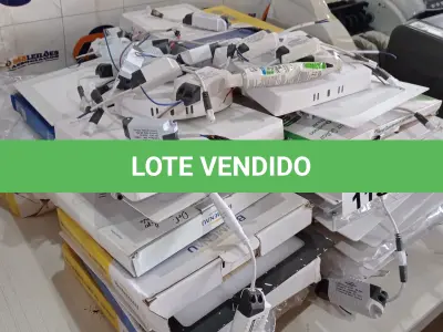 LOTE 113 - 01 LOTE COM VÁRIAS LUMINÁRIAS DE LED MARCAS E MODELOS DIVERSOS. (NO ESTADO, LEILÃO NÃO TEM GARANTIA E NEM DEVOLUÇÃO, SUJEITO A POSSÍVEIS AVARIAS VISÍVEIS/OCULTAS E/OU AUSÊNCIA DE COMPONENTES).