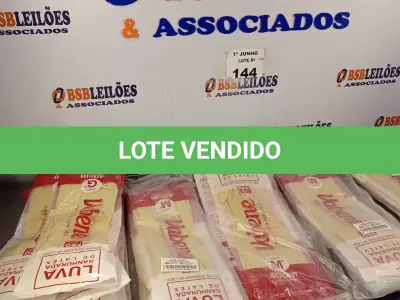 LOTE 144 - 01 LOTE COM GRANDE QUANTIDADE DE LUVAS RANHURADA DE LÁTEX CANO LONGO TAMANHO “G”. (NO ESTADO, LEILÃO NÃO TEM GARANTIA E NEM DEVOLUÇÃO, SUJEITO A POSSÍVEIS AVARIAS VISÍVEIS/OCULTAS E/OU AUSÊNCIA DE COMPONENTES).
