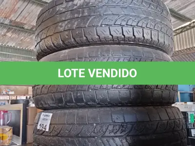 LOTE 194 - 04 PNEUS USADOS PARA CAMIONETE NAS MEDIDAS: 285/70/17. (NO ESTADO, LEILÃO NÃO TEM GARANTIA E NEM DEVOLUÇÃO, SUJEITO A POSSÍVEIS AVARIAS VISÍVEIS/OCULTAS E/OU AUSÊNCIA DE COMPONENTES).