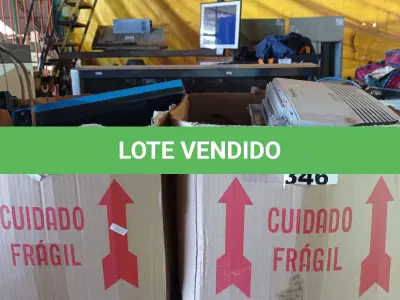 LOTE 346 - 01 LOTE COM MATERIAIS DIVERSOS. (NO ESTADO, LEILÃO NÃO TEM GARANTIA E NEM DEVOLUÇÃO, SUJEITO A POSSÍVEIS AVARIAS VISÍVEIS/OCULTAS E/OU AUSÊNCIA DE COMPONENTES).