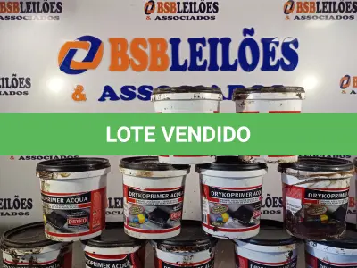 LOTE 159 - 13 LITROS DE DRYKOPRIMER ACQUA, PRIMER ASFÁLTICO A BASE D’AGUA PARA COLAGEM DE FITAS ASFÁLTICAS. (NO ESTADO, LEILÃO NÃO TEM GARANTIA E NEM DEVOLUÇÃO, SUJEITO A POSSÍVEIS AVARIAS VISÍVEIS/OCULTAS E/OU AUSÊNCIA DE COMPONENTES).