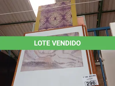 LOTE 296 - 01 LOTE COM VÁRIOS QUADROS DECORATIVOS DIVERSOS. (NO ESTADO, LEILÃO NÃO TEM GARANTIA E NEM DEVOLUÇÃO, SUJEITO A POSSÍVEIS AVARIAS VISÍVEIS/OCULTAS E/OU AUSÊNCIA DE COMPONENTES).