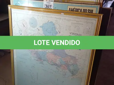 LOTE 307 - 01 LOTE COM VÁRIOS QUADROS DE ATLAS DIVERSOS. (NO ESTADO, LEILÃO NÃO TEM GARANTIA E NEM DEVOLUÇÃO, SUJEITO A POSSÍVEIS AVARIAS VISÍVEIS/OCULTAS E/OU AUSÊNCIA DE COMPONENTES).