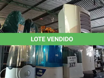 LOTE 227 - 04 UMIDIFICADORES MARCAS E MODELOS DIVERSOS. (NO ESTADO, LEILÃO NÃO TEM GARANTIA E NEM DEVOLUÇÃO, SUJEITO A POSSÍVEIS AVARIAS VISÍVEIS/OCULTAS E/OU AUSÊNCIA DE COMPONENTES).