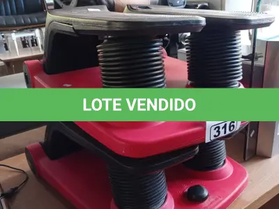 LOTE 316 - 02 APARELHOS DE GINASTICA AIR CLIMBER. (NO ESTADO, LEILÃO NÃO TEM GARANTIA E NEM DEVOLUÇÃO, SUJEITO A POSSÍVEIS AVARIAS VISÍVEIS/OCULTAS E/OU AUSÊNCIA DE COMPONENTES).