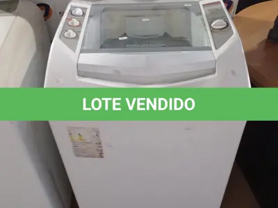 LOTE 436 - 01 MÁQUINA DE LAVAR ROUPAS MARCA BRASTEMP 9KG 220V. (NO ESTADO, LEILÃO NÃO TEM GARANTIA E NEM DEVOLUÇÃO, SUJEITO A POSSÍVEIS AVARIAS VISÍVEIS/OCULTAS E/OU AUSÊNCIA DE COMPONENTES).