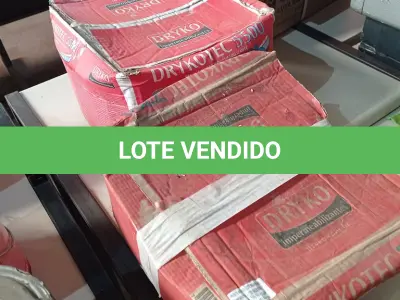 LOTE 390 - 02 CAIXAS DE DRYKOTEC 5500/7700 18KG. (NO ESTADO, LEILÃO NÃO TEM GARANTIA E NEM DEVOLUÇÃO, SUJEITO A POSSÍVEIS AVARIAS VISÍVEIS/OCULTAS E/OU AUSÊNCIA DE COMPONENTES).