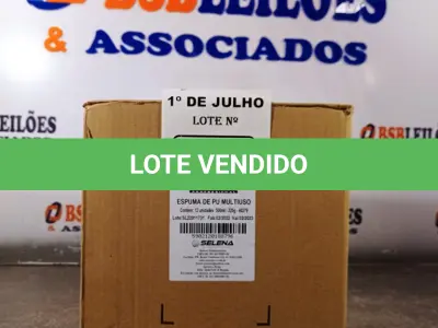 LOTE 375 - 12 LATAS DE ESPUMA DE PU MULTIUSO TYTAN. (NO ESTADO, LEILÃO NÃO TEM GARANTIA E NEM DEVOLUÇÃO, SUJEITO A POSSÍVEIS AVARIAS VISÍVEIS/OCULTAS E/OU AUSÊNCIA DE COMPONENTES).