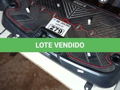 LOTE 279 - 01 PLATAFORMA DE EXERCÍCIOS GENIS FITNES. (NO ESTADO, LEILÃO NÃO TEM GARANTIA E NEM DEVOLUÇÃO, SUJEITO A POSSÍVEIS AVARIAS VISÍVEIS/OCULTAS E/OU AUSÊNCIA DE COMPONENTES).