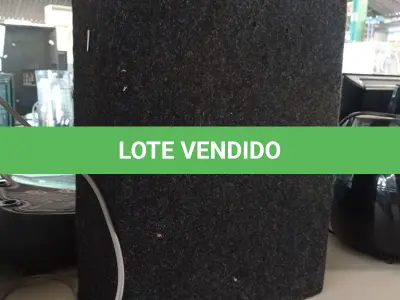 LOTE 280 - 01 CAIXA DE SOM AUTOMOTIVO INCOMPLETA. (NO ESTADO, LEILÃO NÃO TEM GARANTIA E NEM DEVOLUÇÃO, SUJEITO A POSSÍVEIS AVARIAS VISÍVEIS/OCULTAS E/OU AUSÊNCIA DE COMPONENTES).