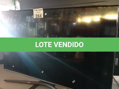 LOTE 284 - 01 TV SAMSUNG 48” POL PARA RETIRADA DE PEÇAS. (NO ESTADO, LEILÃO NÃO TEM GARANTIA E NEM DEVOLUÇÃO, SUJEITO A POSSÍVEIS AVARIAS VISÍVEIS/OCULTAS E/OU AUSÊNCIA DE COMPONENTES).
