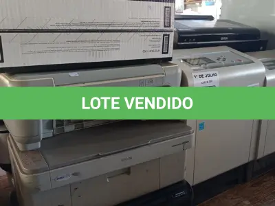 LOTE 366 - 10 IMPRESSORAS MARCAS E MODELOS DIVERSOS PARA RETIRADA DE PEÇAS. (NO ESTADO, LEILÃO NÃO TEM GARANTIA E NEM DEVOLUÇÃO, SUJEITO A POSSÍVEIS AVARIAS VISÍVEIS/OCULTAS E/OU AUSÊNCIA DE COMPONENTES).