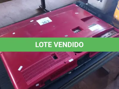 LOTE 363 - 02 TV’S MARCAS E MODELOS DIVERSOS PARA RETIRADA DE PEÇAS. (NO ESTADO, LEILÃO NÃO TEM GARANTIA E NEM DEVOLUÇÃO, SUJEITO A POSSÍVEIS AVARIAS VISÍVEIS/OCULTAS E/OU AUSÊNCIA DE COMPONENTES).