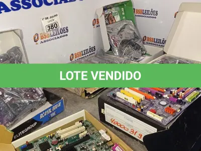 LOTE 380 - 06 PLACAS MÃE MARCAS E MODELOS DIVERSOS. (NO ESTADO, LEILÃO NÃO TEM GARANTIA E NEM DEVOLUÇÃO, SUJEITO A POSSÍVEIS AVARIAS VISÍVEIS/OCULTAS E/OU AUSÊNCIA DE COMPONENTES).
