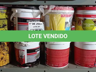 LOTE 175 - 07 BALDES DE DRYKOPRIMER ACQUA, 01 BALDE DE DRYKOVEDA, 01 BALDE DE NELTROL E 01 BALDE DE SIKA IGOL-2 3,6L. (NO ESTADO, LEILÃO NÃO TEM GARANTIA E NEM DEVOLUÇÃO, SUJEITO A POSSÍVEIS AVARIAS VISÍVEIS/OCULTAS E/OU AUSÊNCIA DE COMPONENTES).