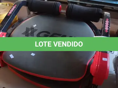 LOTE 372 - 02 APARELHOS DE ABDOMINAL GENIS FITNESS. (NO ESTADO, LEILÃO NÃO TEM GARANTIA E NEM DEVOLUÇÃO, SUJEITO A POSSÍVEIS AVARIAS VISÍVEIS/OCULTAS E/OU AUSÊNCIA DE COMPONENTES).