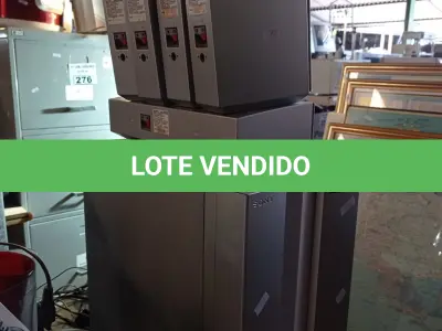 LOTE 306 - 01 SUBWOOFER E 05 CAIXAS DE SOM MARCAS SONY. (NO ESTADO, LEILÃO NÃO TEM GARANTIA E NEM DEVOLUÇÃO, SUJEITO A POSSÍVEIS AVARIAS VISÍVEIS/OCULTAS E/OU AUSÊNCIA DE COMPONENTES).