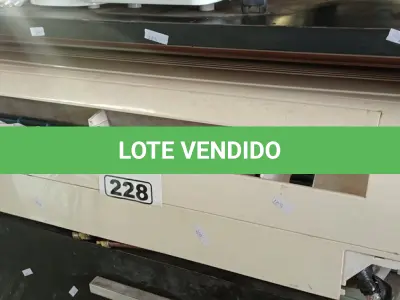 LOTE 228 - 01 EVAPORADORA MARCA SPRINGER 18.000BTU. (NO ESTADO, LEILÃO NÃO TEM GARANTIA E NEM DEVOLUÇÃO, SUJEITO A POSSÍVEIS AVARIAS VISÍVEIS/OCULTAS E/OU AUSÊNCIA DE COMPONENTES).