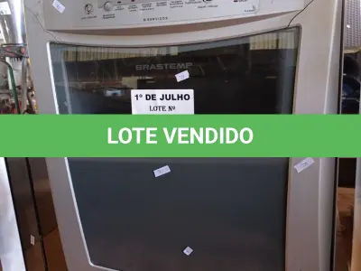 LOTE 319 - 01 LAVA-LOUÇAS MARCA BRASTEMP 220V. (NO ESTADO, LEILÃO NÃO TEM GARANTIA E NEM DEVOLUÇÃO, SUJEITO A POSSÍVEIS AVARIAS VISÍVEIS/OCULTAS E/OU AUSÊNCIA DE COMPONENTES).