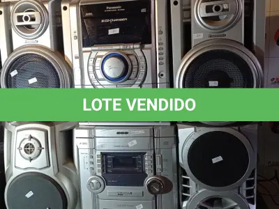 LOTE 237 - 02 APARELHOS DE SOM MARCAS E MODELOS DIVERSOS. (NO ESTADO, LEILÃO NÃO TEM GARANTIA E NEM DEVOLUÇÃO, SUJEITO A POSSÍVEIS AVARIAS VISÍVEIS/OCULTAS E/OU AUSÊNCIA DE COMPONENTES).