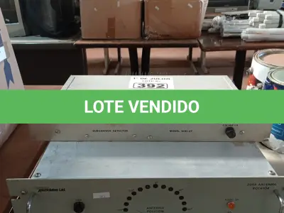 LOTE 392 - 04 EQUIPAMENTOS ELETRÔNICOS DIVERSOS. (NO ESTADO, LEILÃO NÃO TEM GARANTIA E NEM DEVOLUÇÃO, SUJEITO A POSSÍVEIS AVARIAS VISÍVEIS/OCULTAS E/OU AUSÊNCIA DE COMPONENTES).