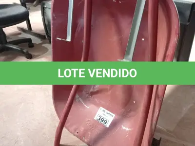LOTE 399 - 03 PEÇAS PARA CARRINHO DE MÃO. (NO ESTADO, LEILÃO NÃO TEM GARANTIA E NEM DEVOLUÇÃO, SUJEITO A POSSÍVEIS AVARIAS VISÍVEIS/OCULTAS E/OU AUSÊNCIA DE COMPONENTES).