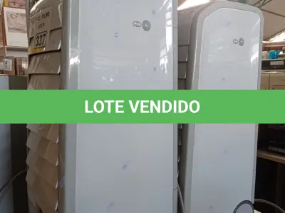 LOTE 337 - 02 CLIMATIZADORES DOMÉSTICOS DE AR MARCAS ELECTROLUX 220V. (NO ESTADO, LEILÃO NÃO TEM GARANTIA E NEM DEVOLUÇÃO, SUJEITO A POSSÍVEIS AVARIAS VISÍVEIS/OCULTAS E/OU AUSÊNCIA DE COMPONENTES).