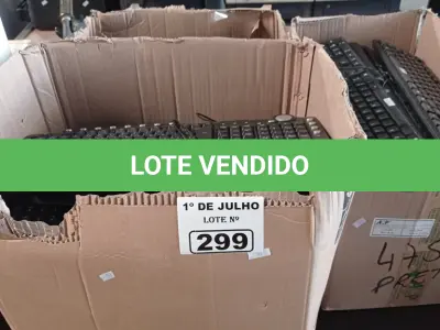 LOTE 299 - 01 LOTE COM GRANDE QUANTIDADE DE TECLADOS PARA PC MARCAS E MODELOS DIVERSOS. (NO ESTADO, LEILÃO NÃO TEM GARANTIA E NEM DEVOLUÇÃO, SUJEITO A POSSÍVEIS AVARIAS VISÍVEIS/OCULTAS E/OU AUSÊNCIA DE COMPONENTES).