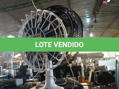 LOTE 410 - 02 VENTILADORES MARCAS E MODELOS DIVERSOS. (NO ESTADO, LEILÃO NÃO TEM GARANTIA E NEM DEVOLUÇÃO, SUJEITO A POSSÍVEIS AVARIAS VISÍVEIS/OCULTAS E/OU AUSÊNCIA DE COMPONENTES).