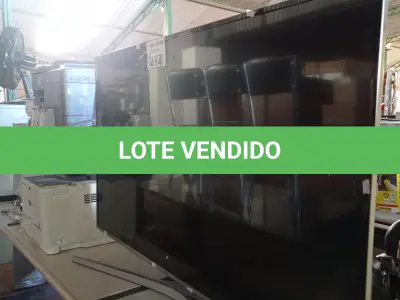 LOTE 414 - 01 TV SAMSUNG 49” POL PARA RETIRADA DE PEÇAS. (NO ESTADO, LEILÃO NÃO TEM GARANTIA E NEM DEVOLUÇÃO, SUJEITO A POSSÍVEIS AVARIAS VISÍVEIS/OCULTAS E/OU AUSÊNCIA DE COMPONENTES).