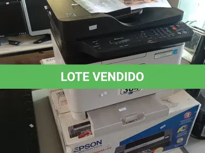 LOTE 304 - 01 IMPRESSORA SAMSUNG XPRESS C480FW E 02 IMPRESSORAS EPSON C92. (NO ESTADO, LEILÃO NÃO TEM GARANTIA E NEM DEVOLUÇÃO, SUJEITO A POSSÍVEIS AVARIAS VISÍVEIS/OCULTAS E/OU AUSÊNCIA DE COMPONENTES).