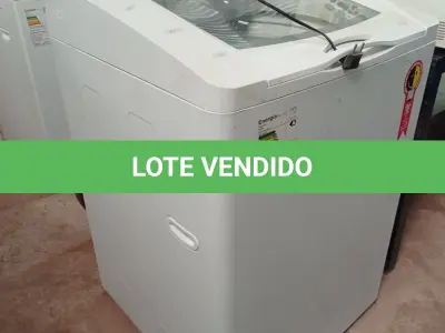 LOTE 297 - 01 MÁQUINA DE LAVAR ROUPAS 220V CAPACIDADE 15KG. (NO ESTADO, LEILÃO NÃO TEM GARANTIA E NEM DEVOLUÇÃO, SUJEITO A POSSÍVEIS AVARIAS VISÍVEIS/OCULTAS E/OU AUSÊNCIA DE COMPONENTES).