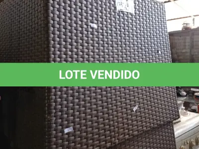 LOTE 253 - 02 MESAS EM FIBRA SINTÉTICA SEM OS TAMPOS. (NO ESTADO, LEILÃO NÃO TEM GARANTIA E NEM DEVOLUÇÃO, SUJEITO A POSSÍVEIS AVARIAS VISÍVEIS/OCULTAS E/OU AUSÊNCIA DE COMPONENTES).