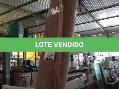 LOTE 293 - 01 TAPETE. (NO ESTADO, LEILÃO NÃO TEM GARANTIA E NEM DEVOLUÇÃO, SUJEITO A POSSÍVEIS AVARIAS VISÍVEIS/OCULTAS E/OU AUSÊNCIA DE COMPONENTES).