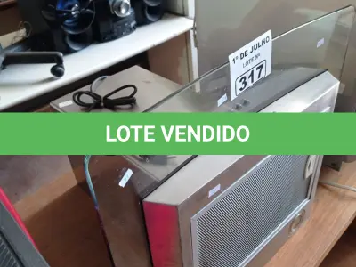 LOTE 317 - 01 COIFA EM AÇO ESCOVADO. (NO ESTADO, LEILÃO NÃO TEM GARANTIA E NEM DEVOLUÇÃO, SUJEITO A POSSÍVEIS AVARIAS VISÍVEIS/OCULTAS E/OU AUSÊNCIA DE COMPONENTES).